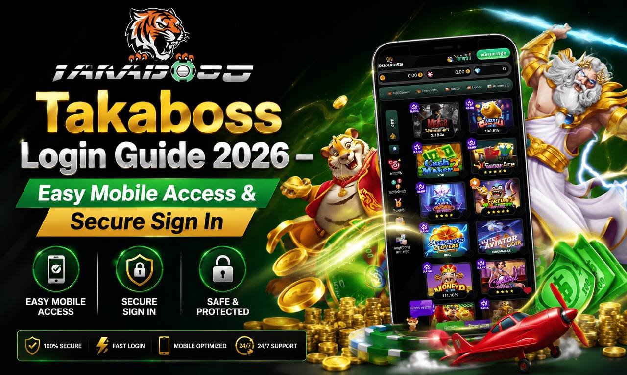 Takaboss Login Guide 2026 – Easy Mobile Access & Secure Sign In