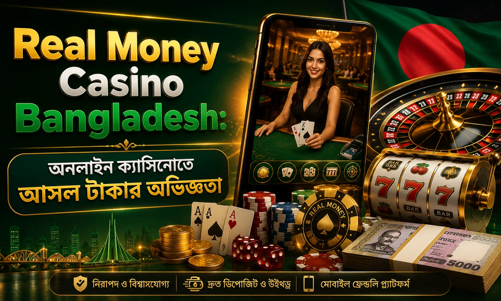 Real Money Casino Bangladesh