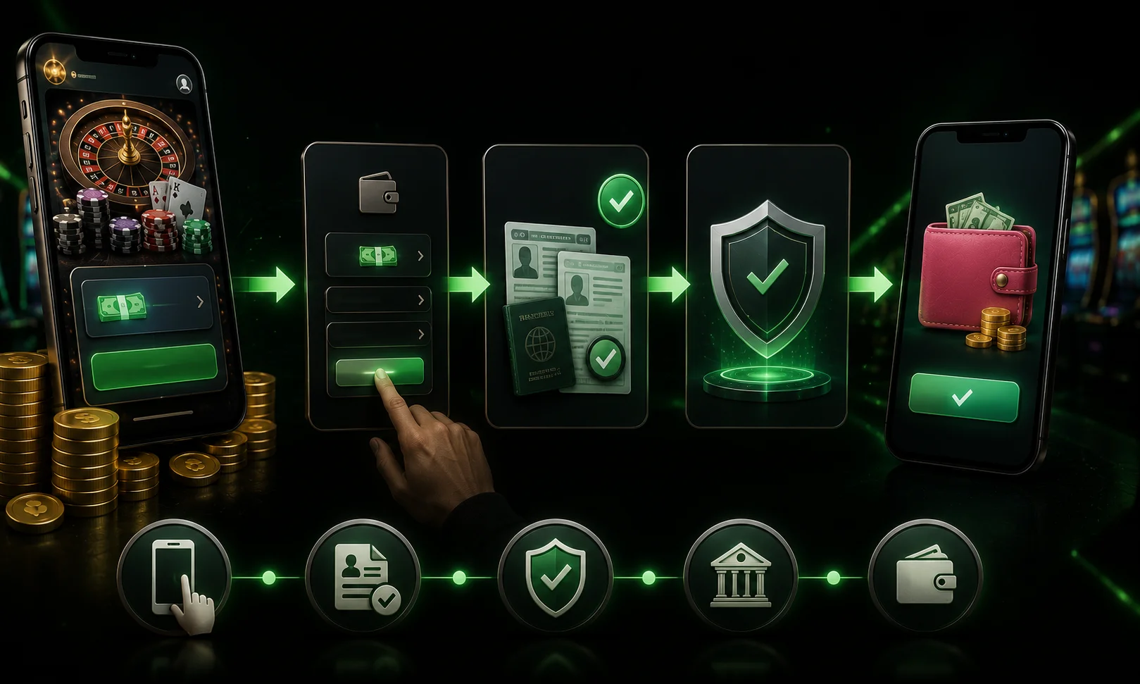 bKash casino withdrawal process