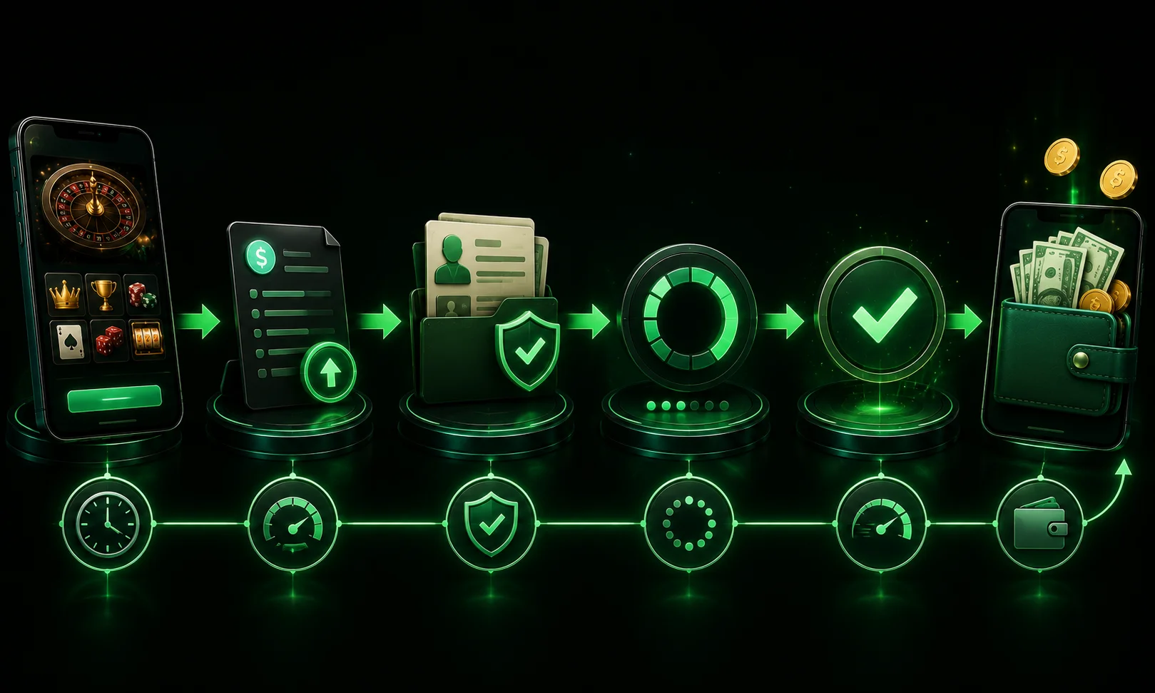 bKash casino withdrawal time