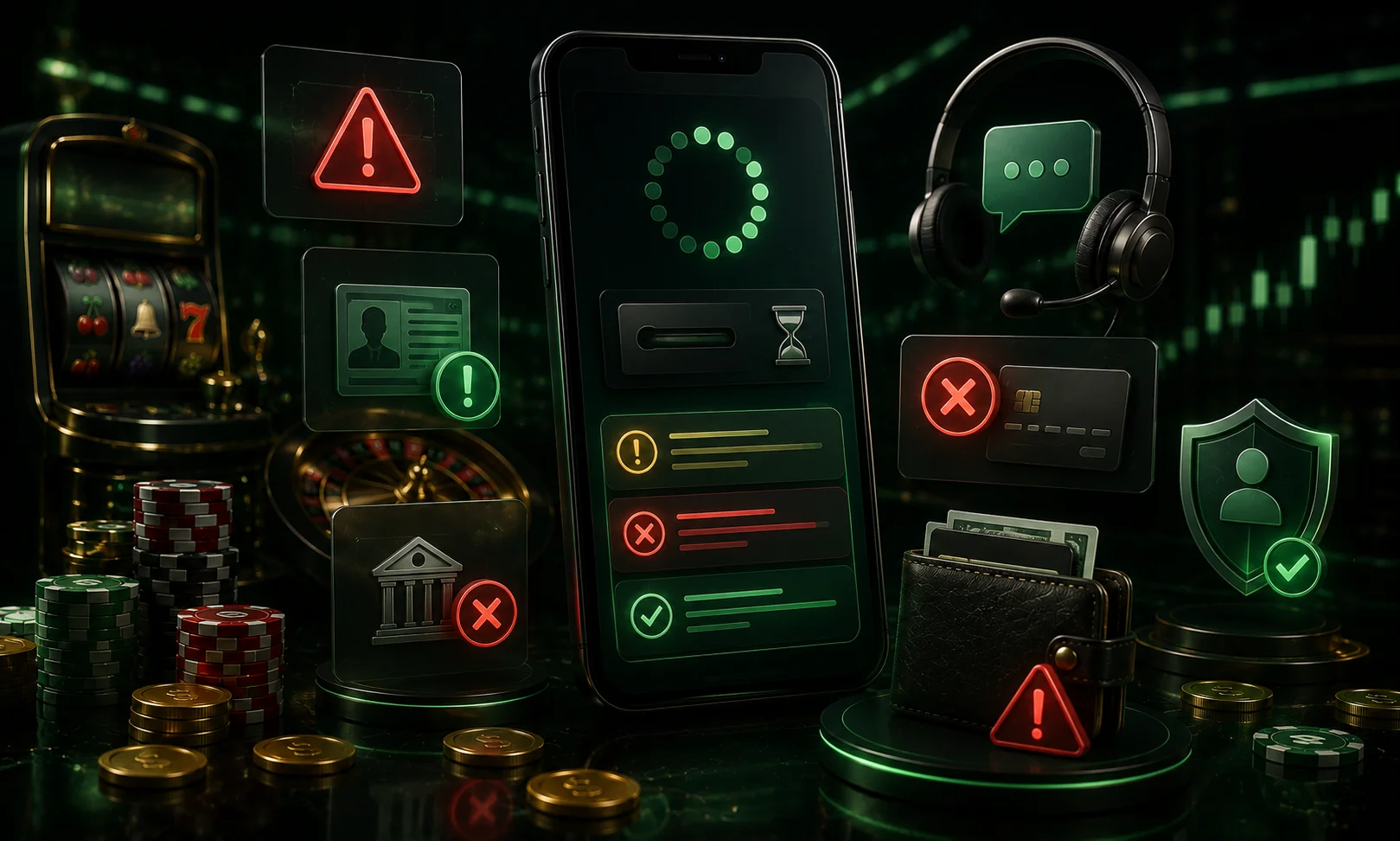 Common bKash casino withdrawal problems