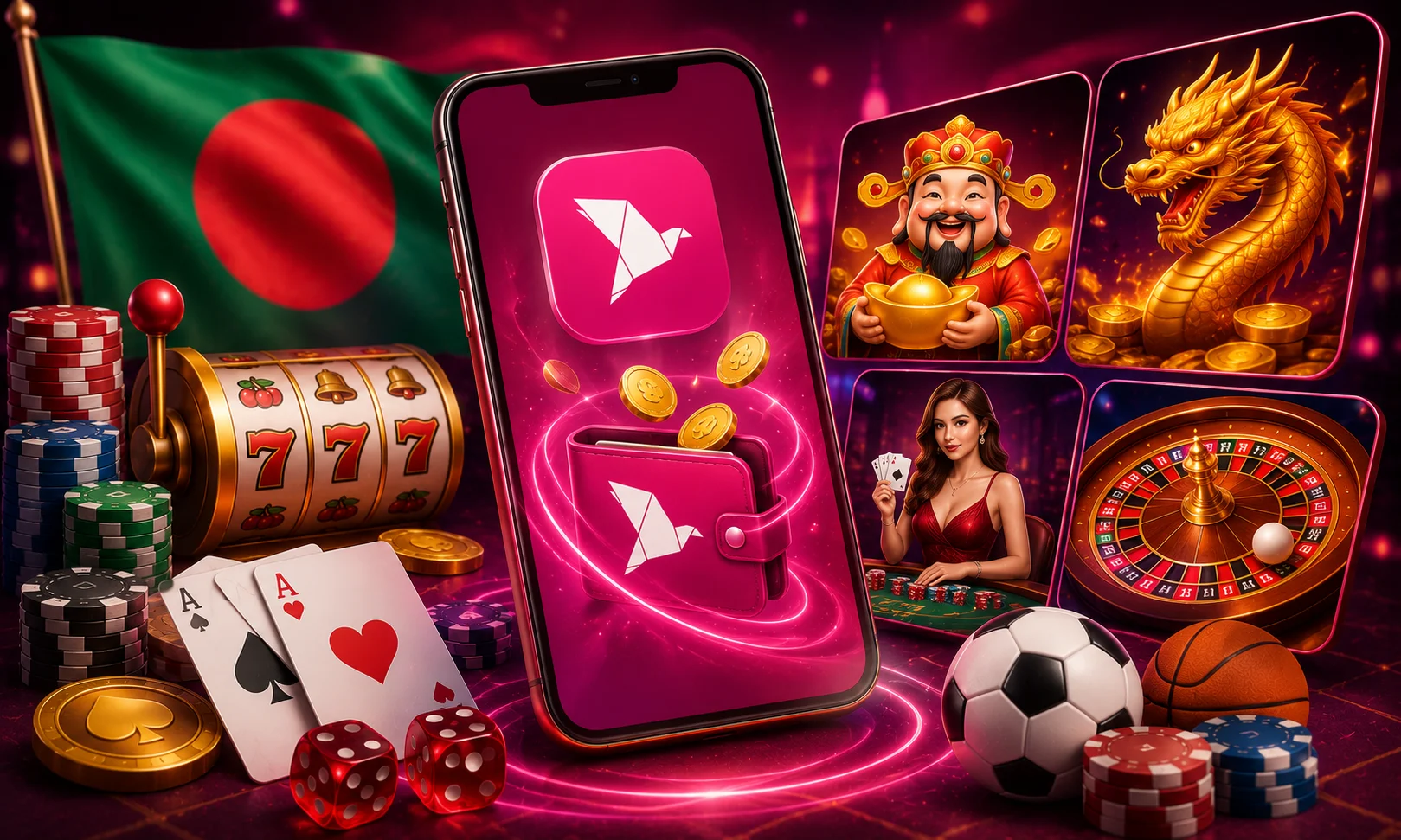 Popular bKash casino games