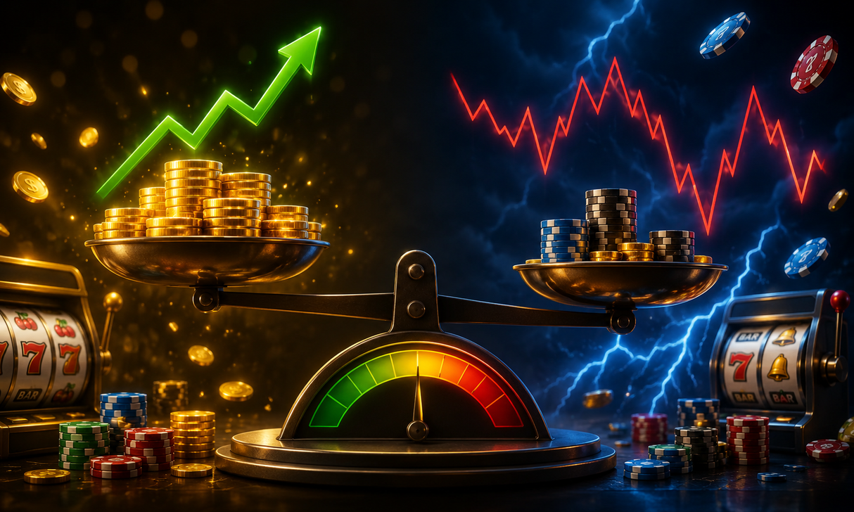 RTP vs Volatility online casino guide