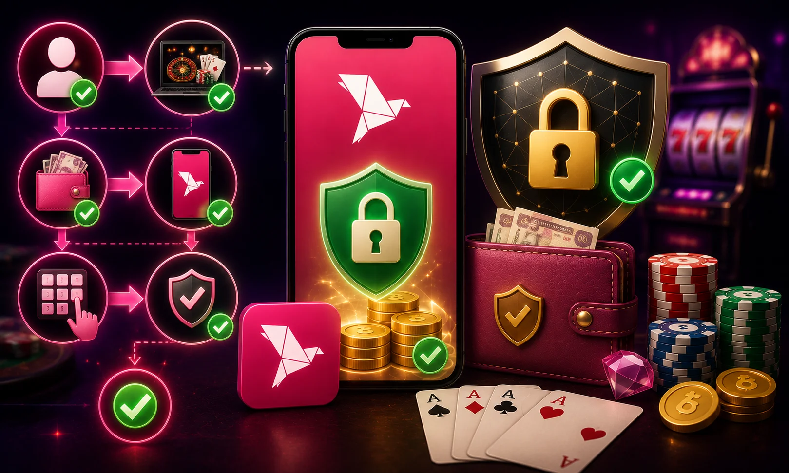Secure bKash casino deposit